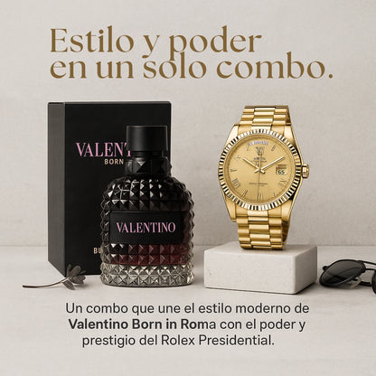 Born in Roma + Rolex Presidential