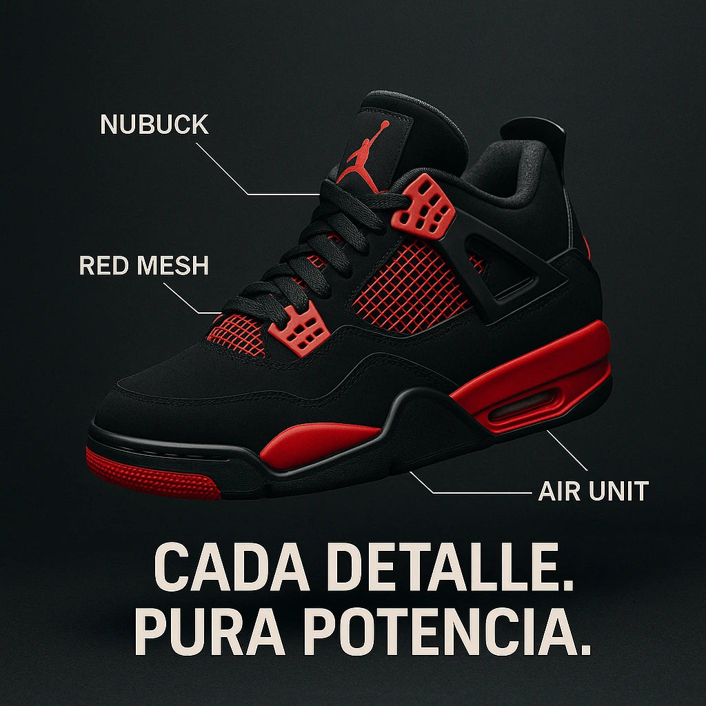 Jordan 4 Red Thunder